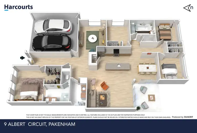 Floorplan of Homely house listing, 9 Albert Circuit, Pakenham VIC 3810