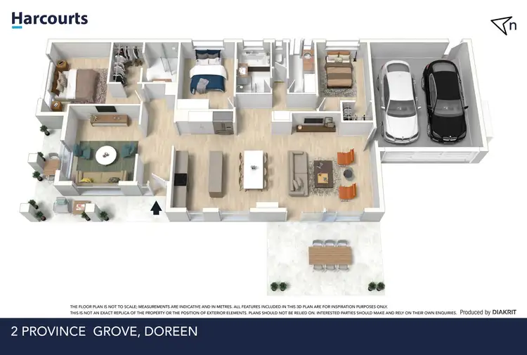 Floorplan of Homely house listing, 2 Province Grove, Doreen VIC 3754