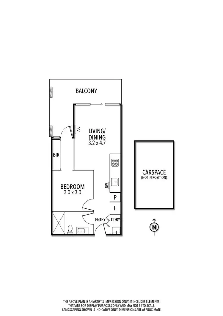 Floorplan of Homely apartment listing, 3.07/105 Dundas Street, Preston VIC 3072
