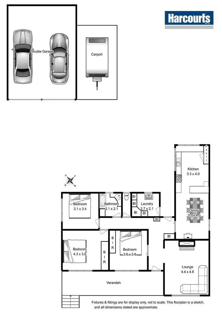 Floorplan of Homely house listing, 39 Crowther Street, Beaconsfield TAS 7270