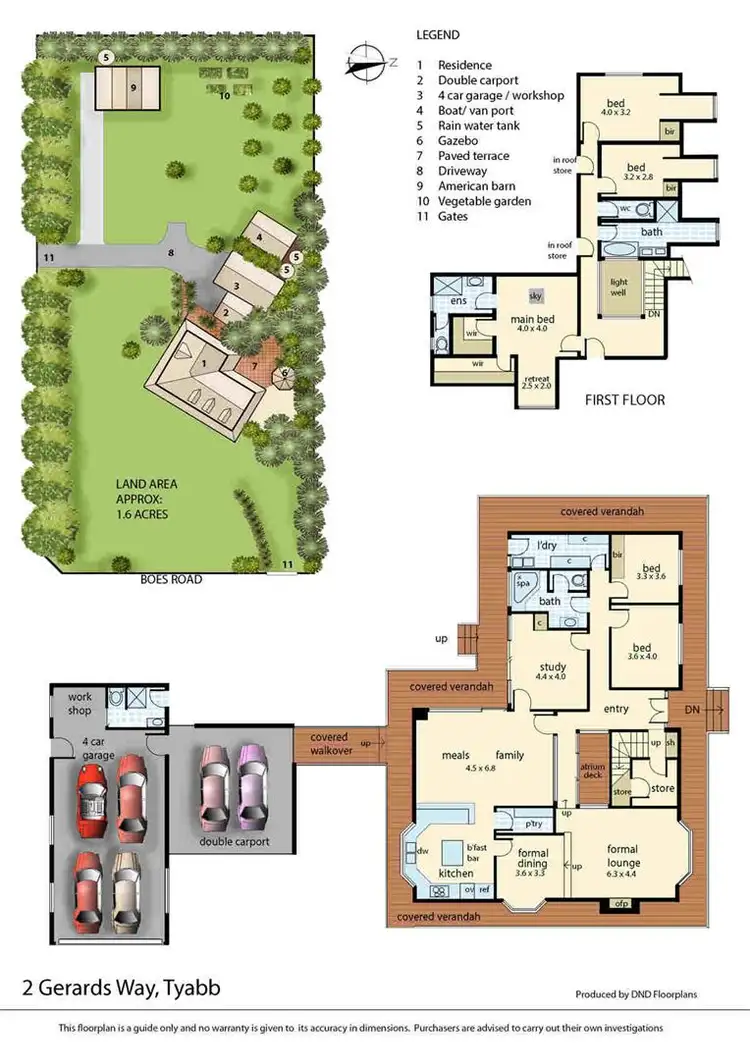 Floorplan of Homely house listing, 2 Gerards Way, Tyabb VIC 3913