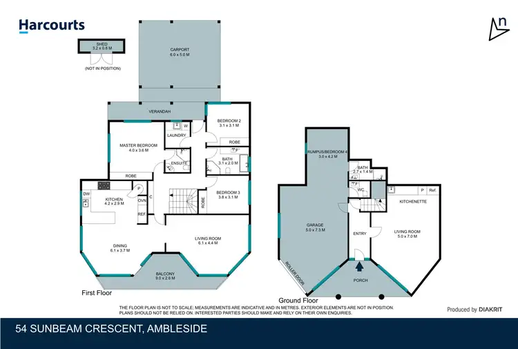 Floorplan of Homely house listing, 54 Sunbeam Crescent, East Devonport TAS 7310