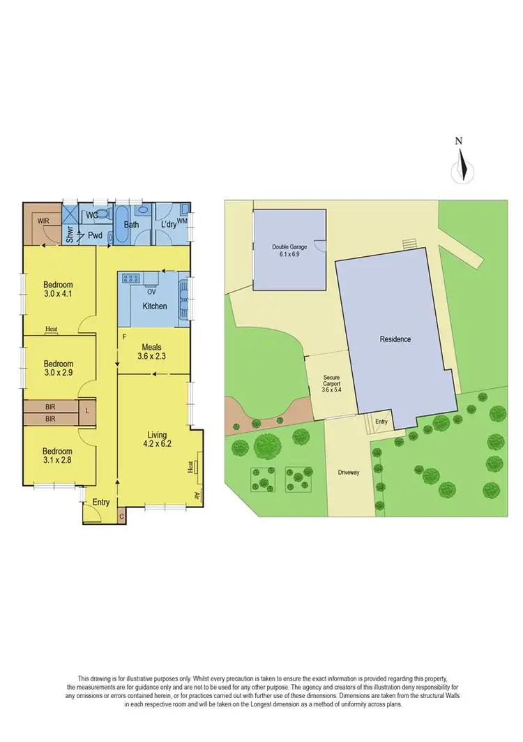 Floorplan of Homely house listing, 8 Amaroo Court, Bell Park VIC 3215