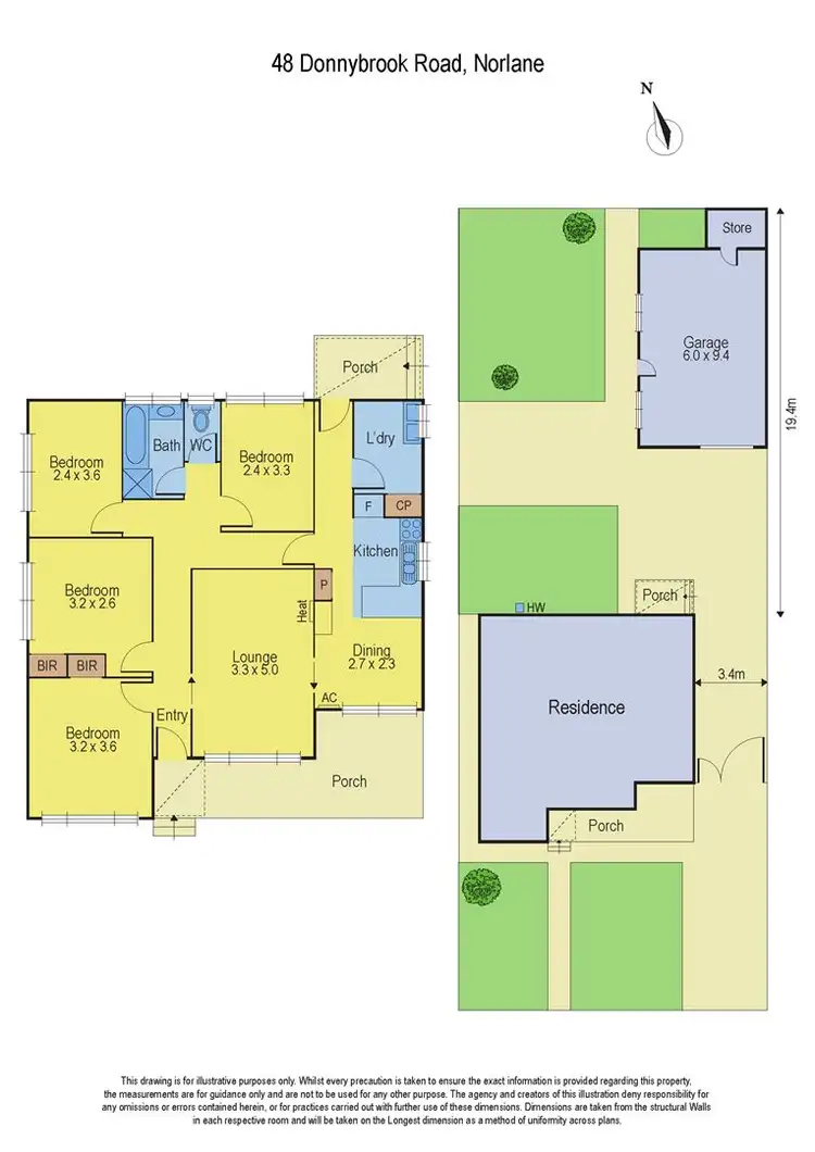 Floorplan of Homely house listing, 48 Donnybrook Road, Norlane VIC 3214