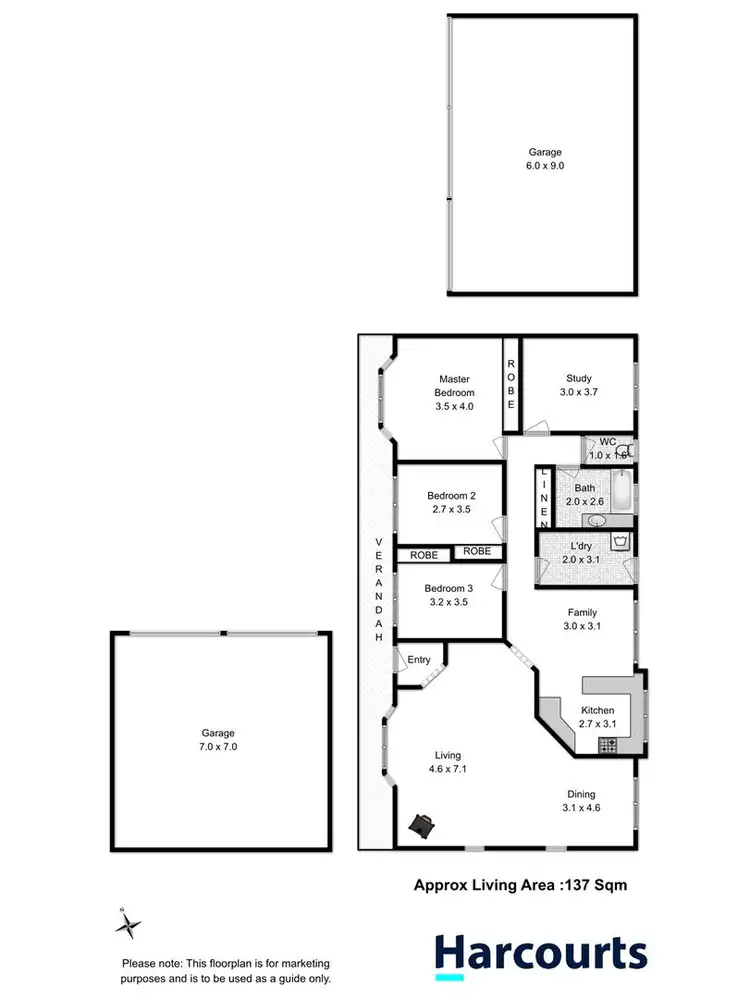 Floorplan of Homely house listing, 2 River Court, Brighton TAS 7030