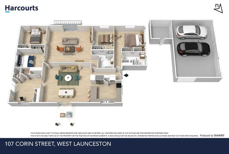 Floorplan of Homely house listing, 107 Corin Street, West Launceston TAS 7250