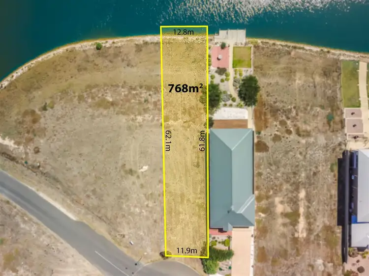 Floorplan of Homely land listing, Lot 1406 Blanche Parade, Hindmarsh Island SA 5214