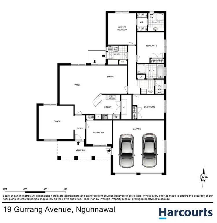 Floorplan of Homely house listing, 19 Gurrang Avenue, Ngunnawal ACT 2913