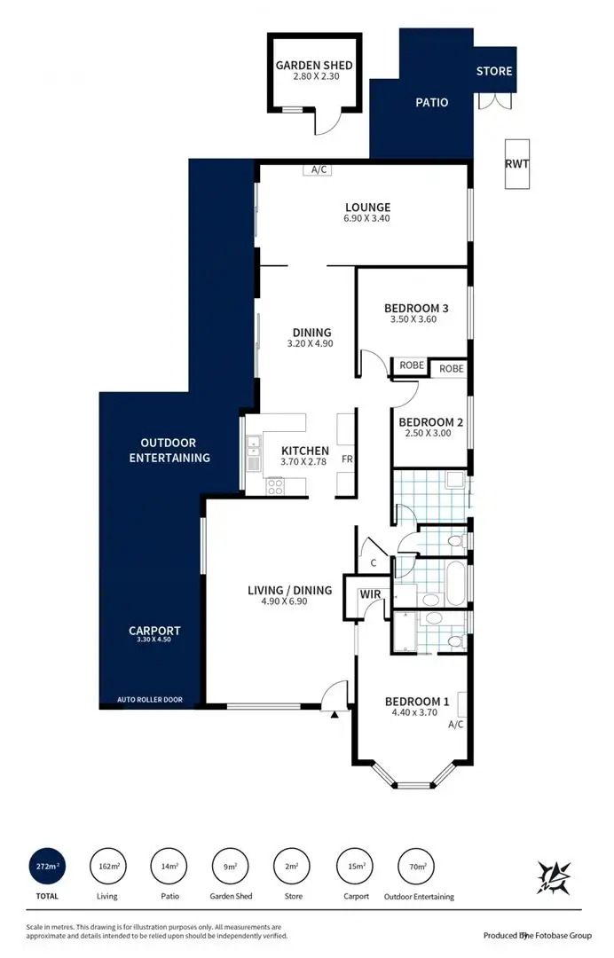 Floorplan of Homely house listing, 57 Clipper Court, Encounter Bay SA 5211