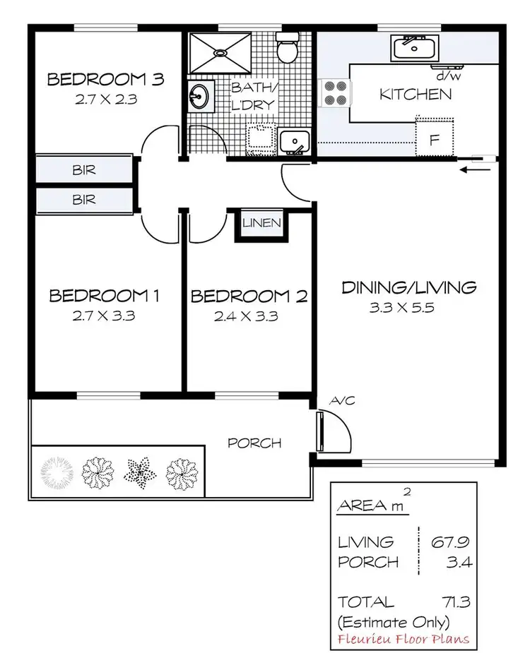 Floorplan of Homely house listing, 1/30 Esplanade, Victor Harbor SA 5211