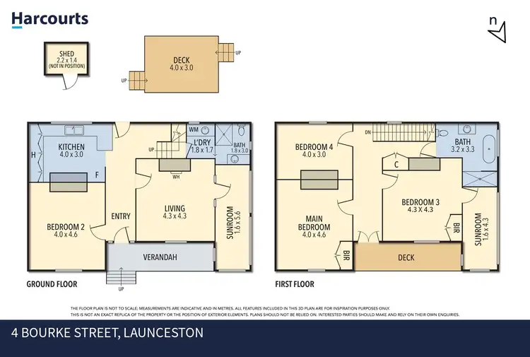 Floorplan of Homely house listing, 4 Bourke Street, Launceston TAS 7250