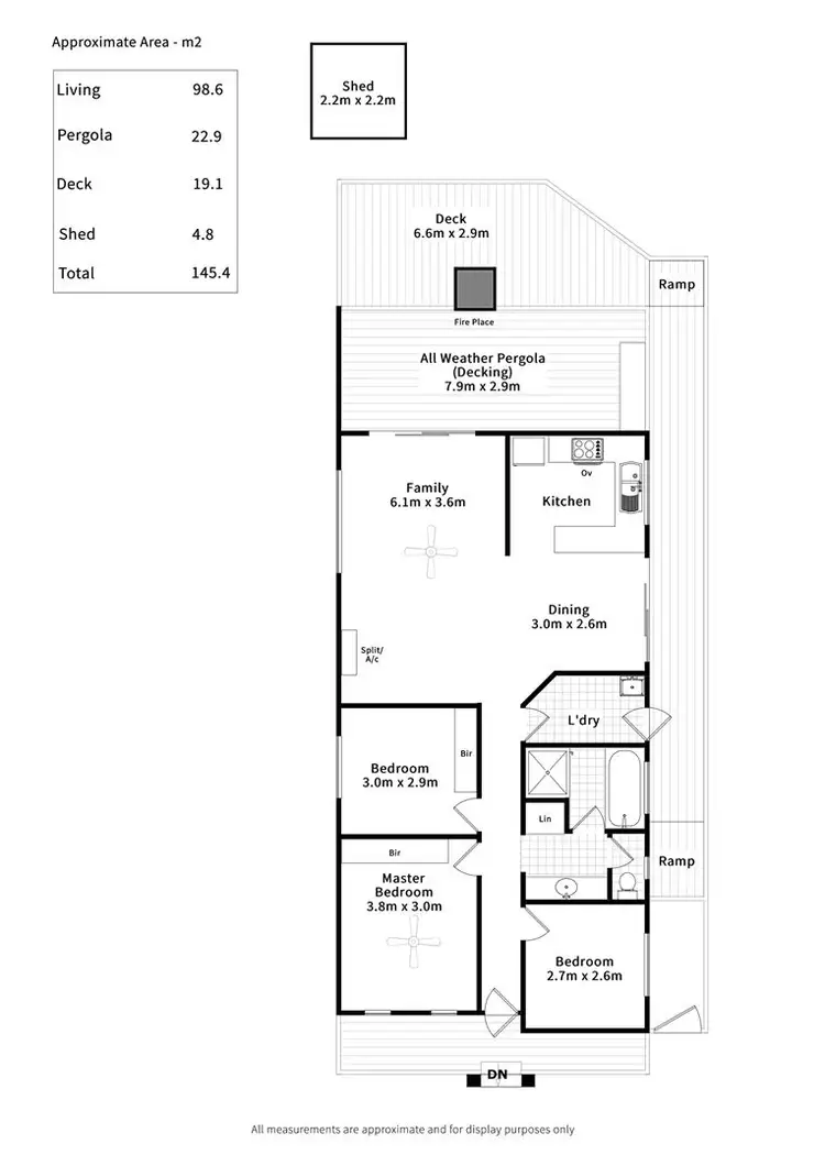 Floorplan of Homely house listing, 3 Blacker Road, Aldinga Beach SA 5173