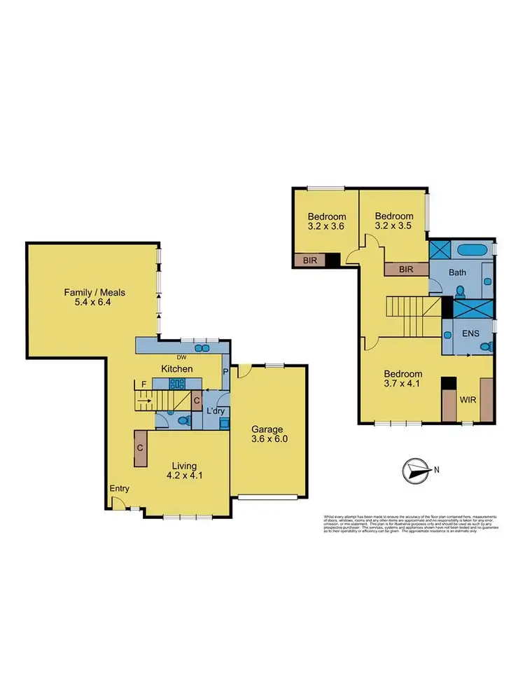 Floorplan of Homely townhouse listing, 74 McClares Rd, Vermont VIC 3133