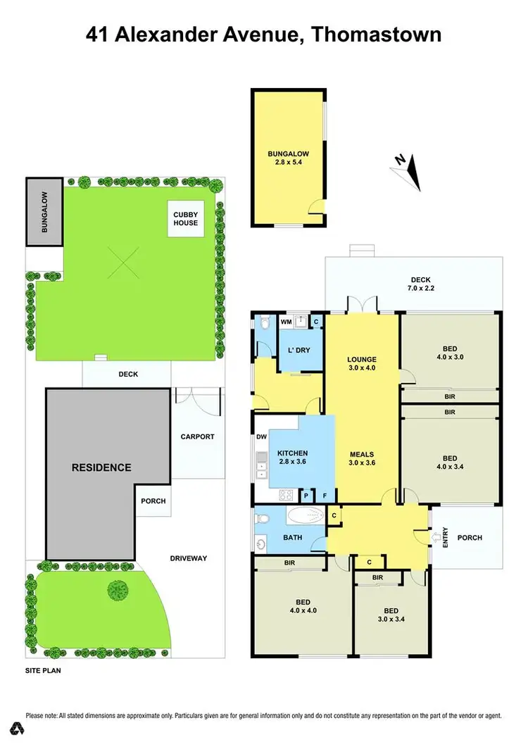 Floorplan of Homely house listing, 41 Alexander Avenue, Thomastown VIC 3074