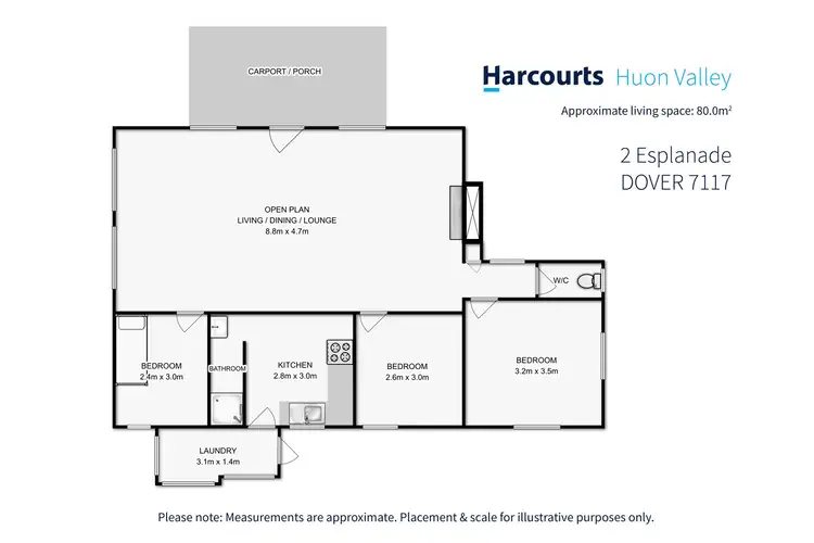 Floorplan of Homely house listing, 2 Esplanade Road, Dover TAS 7117