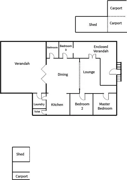 Floorplan of Homely house listing, 27 Geyers Road, Tenterfield NSW 2372