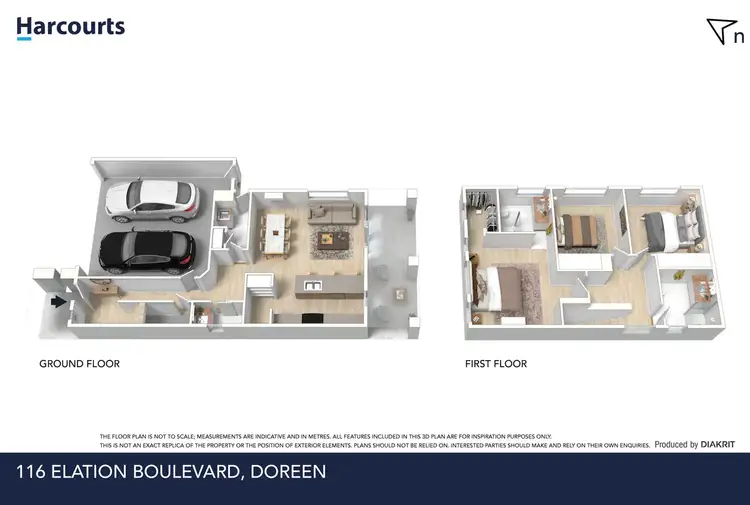 Floorplan of Homely house listing, 116 Elation Boulevard, Doreen VIC 3754