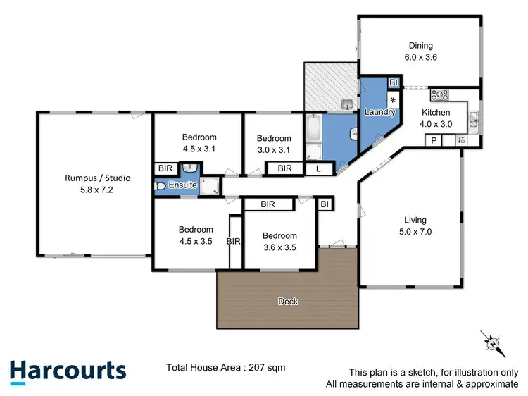 Floorplan of Homely house listing, 146 Wells Parade, Blackmans Bay TAS 7052