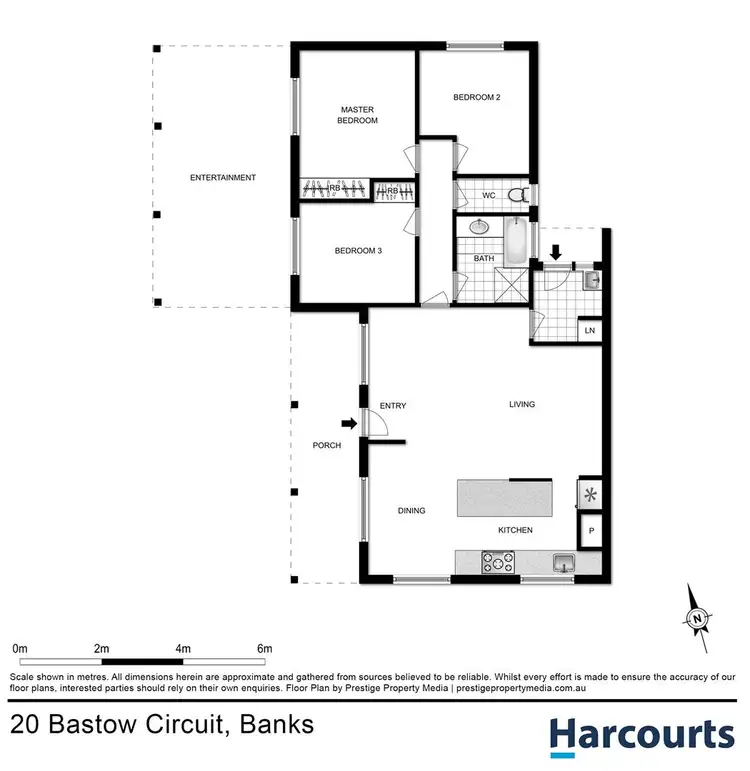 Floorplan of Homely house listing, 20 Bastow Circuit, Banks ACT 2906