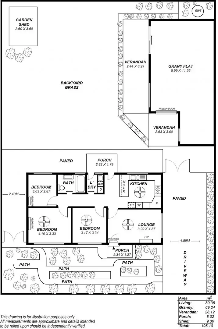 Floorplan of Homely house listing, 2 Douglas Street, Magill SA 5072