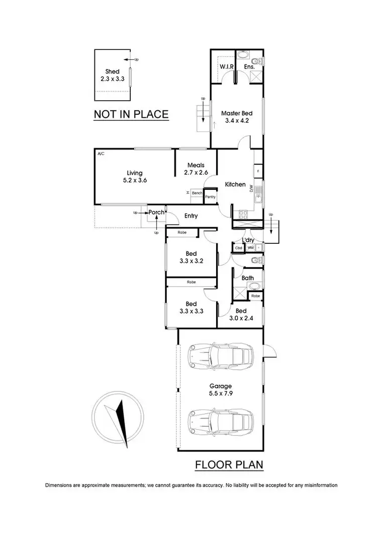 Floorplan of Homely house listing, 3 Mitre Crescent, Bayswater VIC 3153