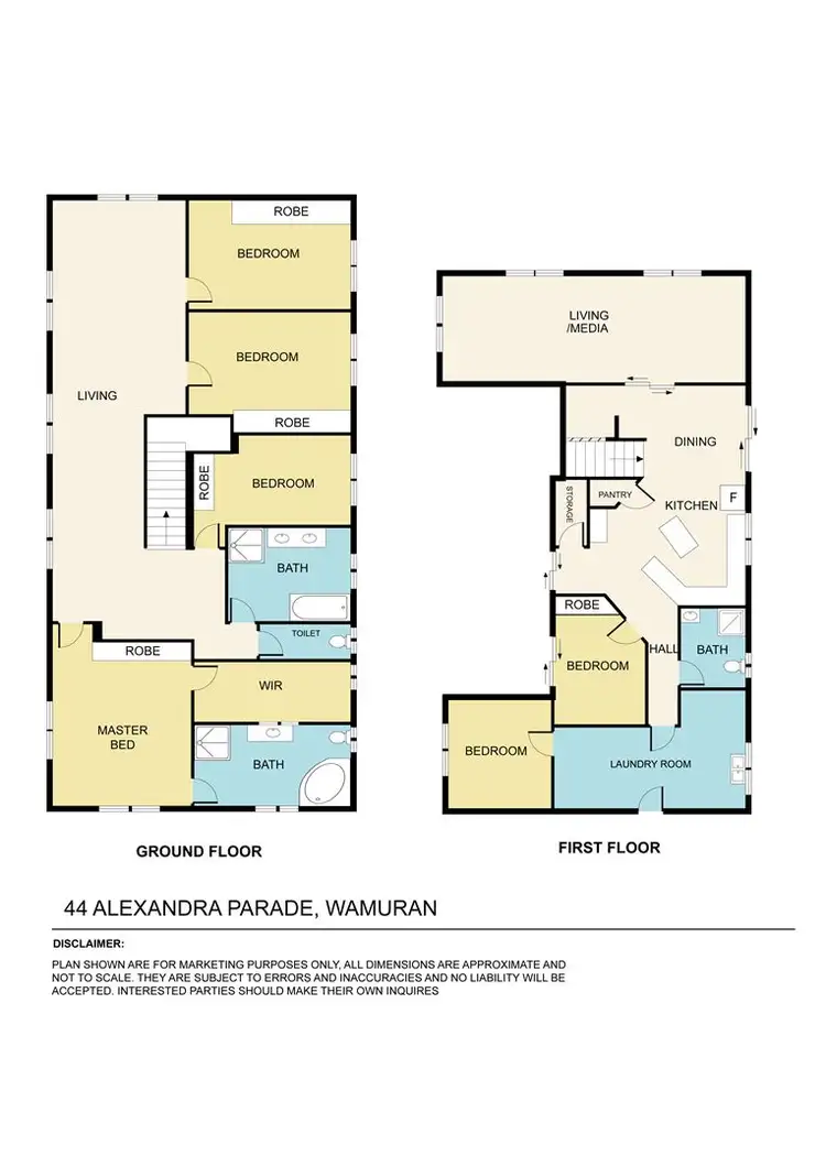 Floorplan of Homely house listing, 44 Alexandra Parade, Wamuran QLD 4512