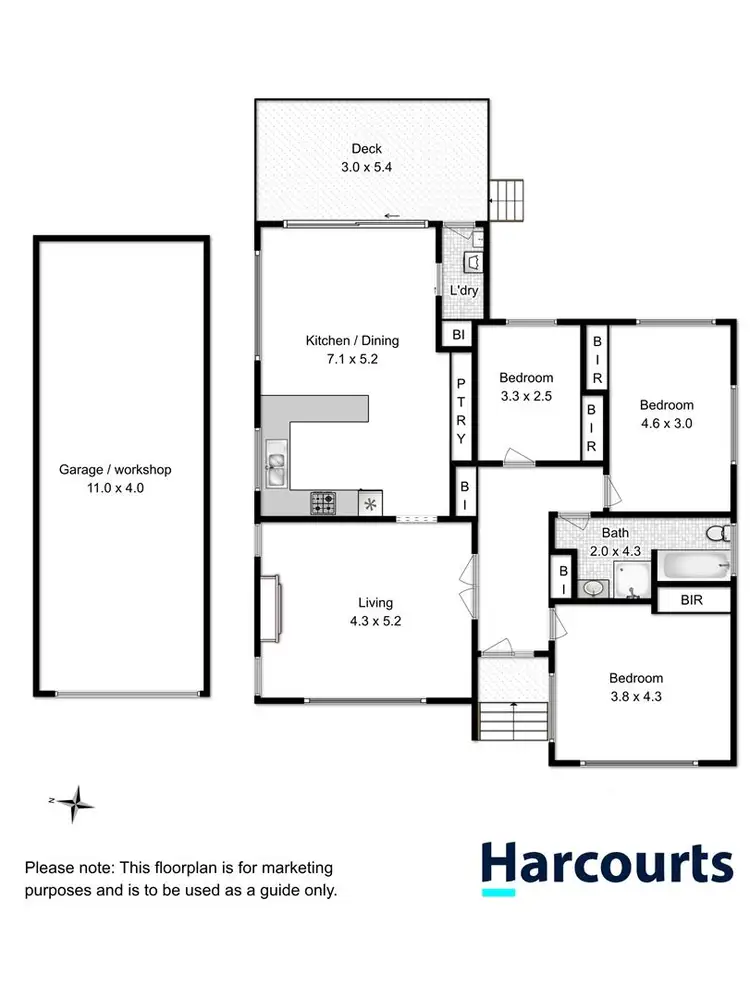Floorplan of Homely house listing, 90 Kaoota Road, Rose Bay TAS 7015