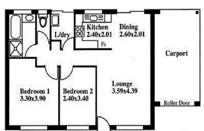 Floorplan of Homely unit listing, 29 Mellors Avenue, O'halloran Hill SA 5158