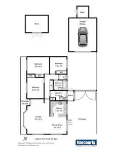 Floorplan of Homely house listing, 22 Horsham Road, Oakdowns TAS 7019
