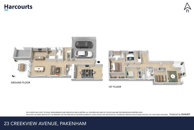 Floorplan of Homely house listing, 23 Creekview Avenue, Pakenham VIC 3810