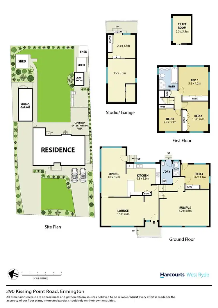 Floorplan of Homely house listing, 290 Kissing Point Road, Ermington NSW 2115