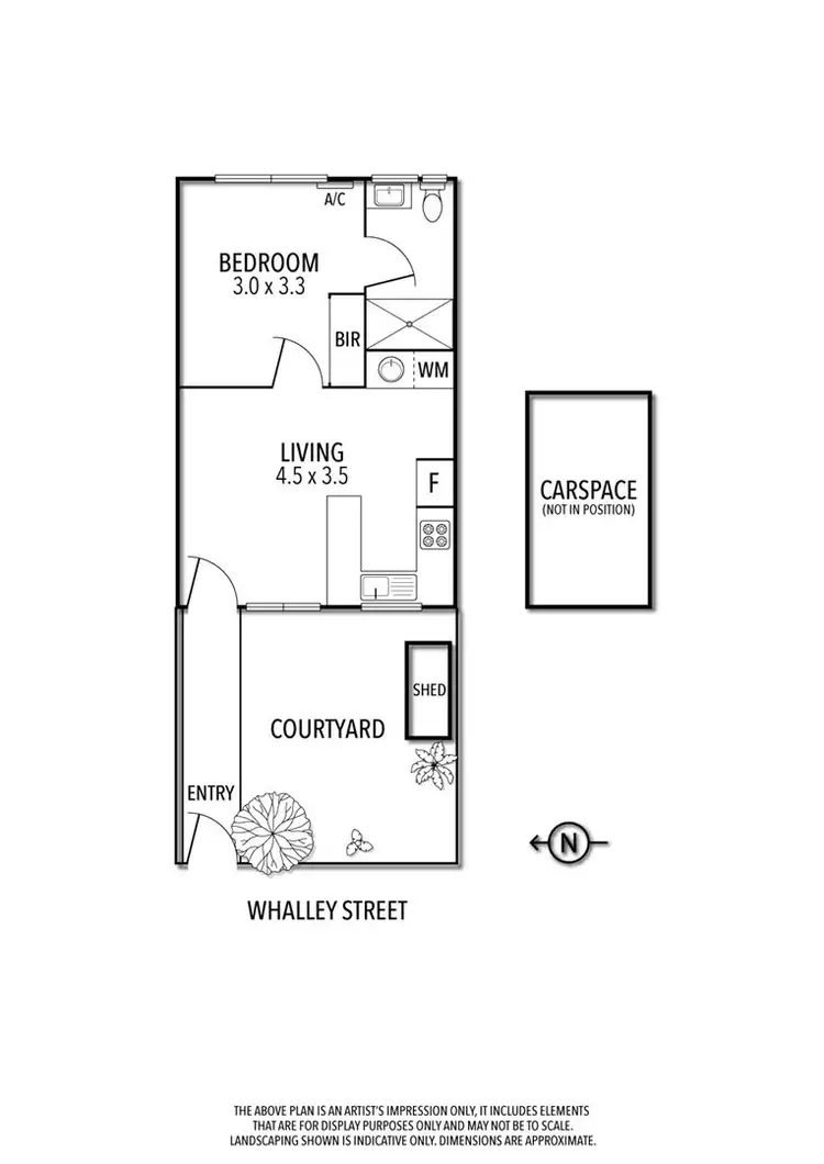 Floorplan of Homely apartment listing, 4/158 Separation Street, Northcote VIC 3070