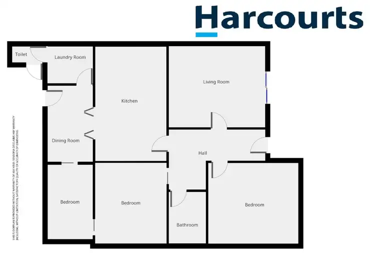 Floorplan of Homely house listing, 55 Charles Street, Jeparit VIC 3423