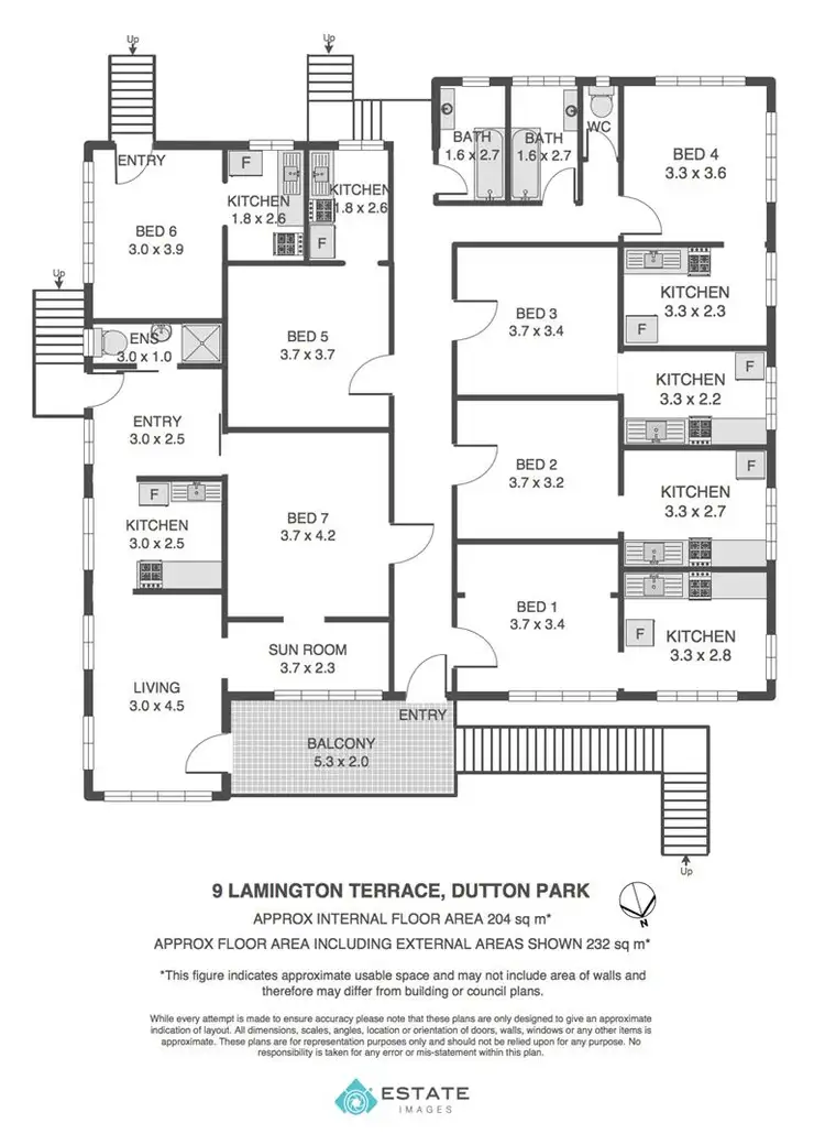 Floorplan of Homely house listing, 9 Lamington Terrace, Dutton Park QLD 4102