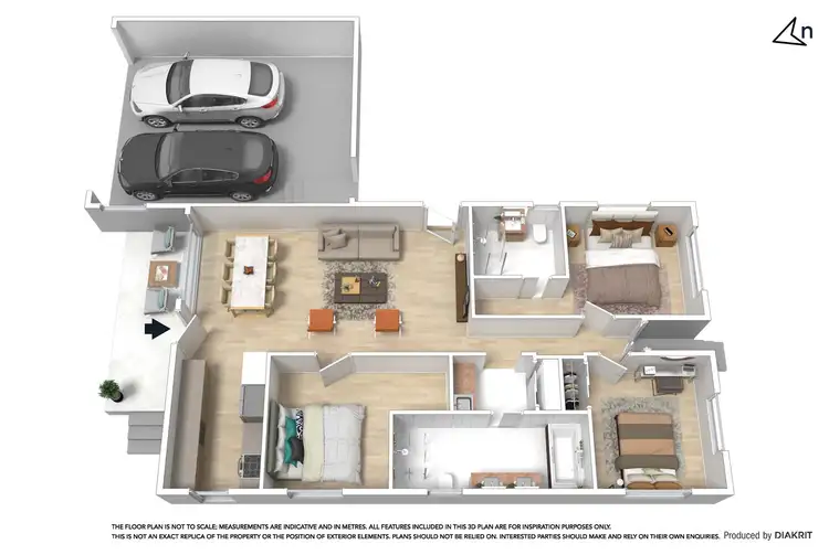 Floorplan of Homely house listing, 47 Riviera Drive, Carlton TAS 7173