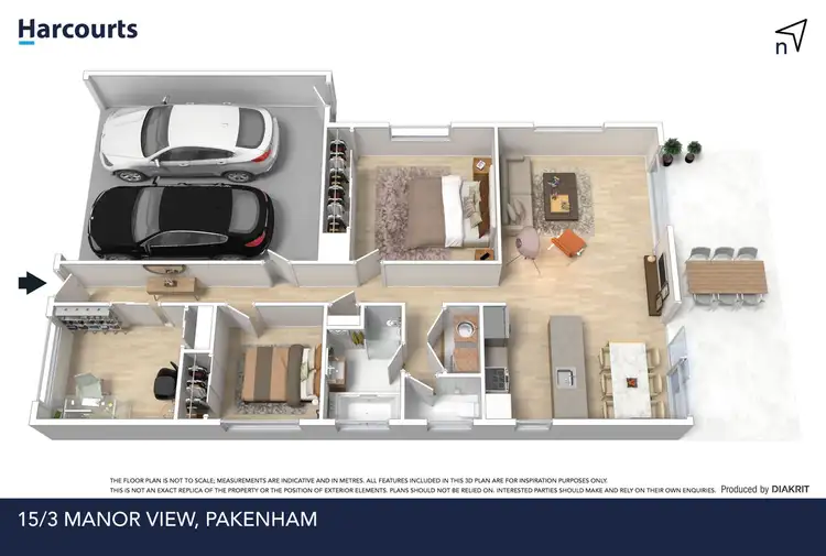 Floorplan of Homely house listing, 15/3 Manor View, Pakenham VIC 3810