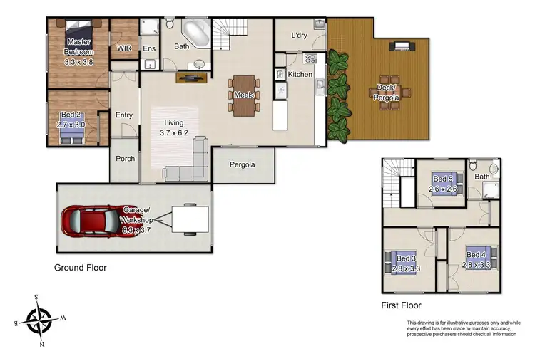 Floorplan of Homely house listing, 20 Aleja Court, Noble Park VIC 3174