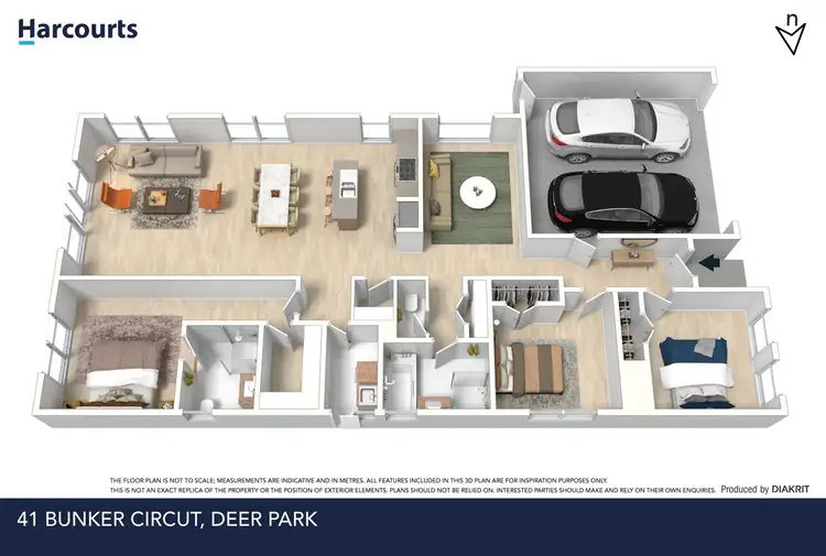 Floorplan of Homely house listing, 41 Bunker Circuit, Deer Park VIC 3023