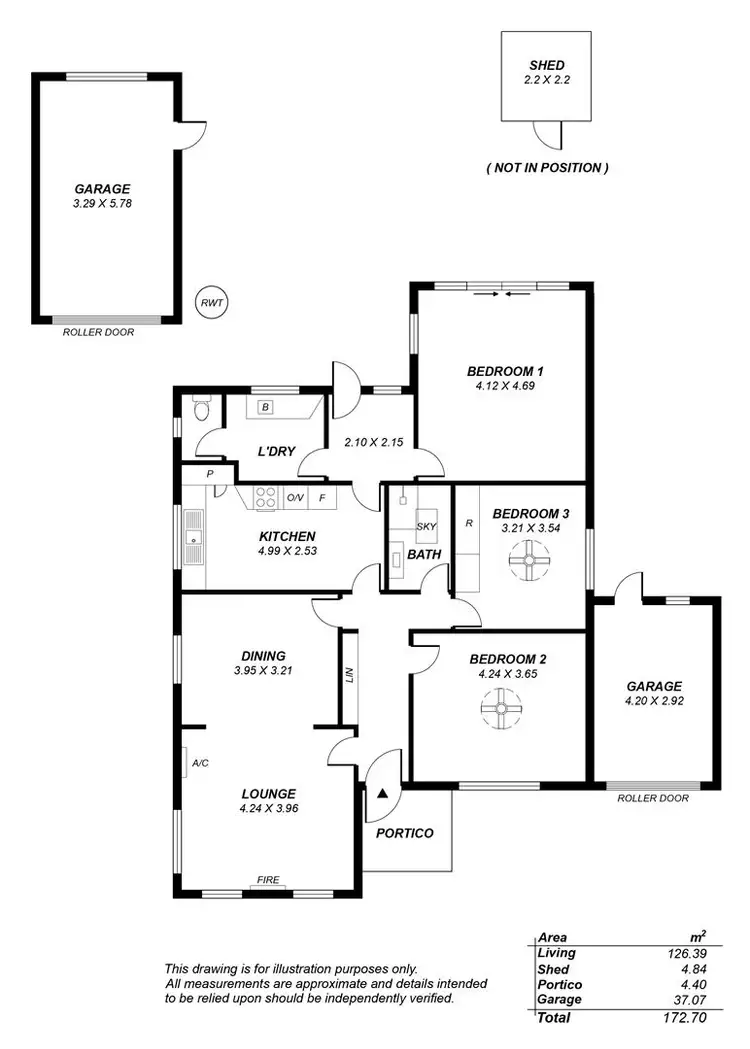Floorplan of Homely house listing, 7 Leroy Street, Glenunga SA 5064
