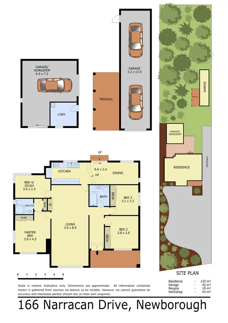Floorplan of Homely house listing, 166 Narracan Drive, Newborough VIC 3825