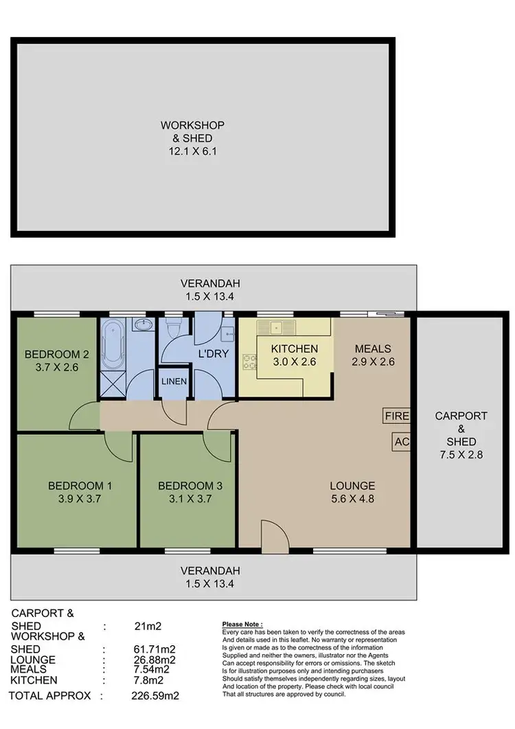 Floorplan of Homely house listing, 16 Kernutt Crt, Mount Barker SA 5251