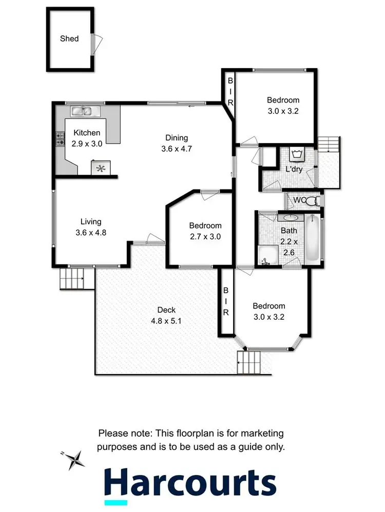 Floorplan of Homely house listing, 35 Cologne Drive, Oakdowns TAS 7019