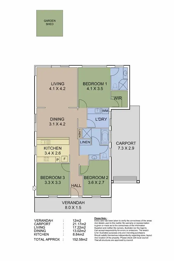 Floorplan of Homely house listing, 12 Parkview Drive, Mount Barker SA 5251