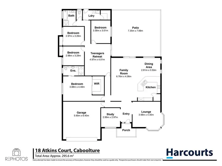 Floorplan of Homely house listing, 18 Atkins Court, Caboolture QLD 4510