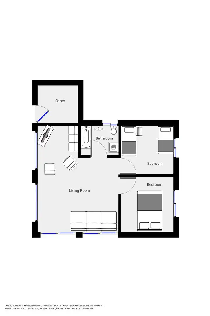 Floorplan of Homely house listing, 74 Scott Road, Halls Gap VIC 3381
