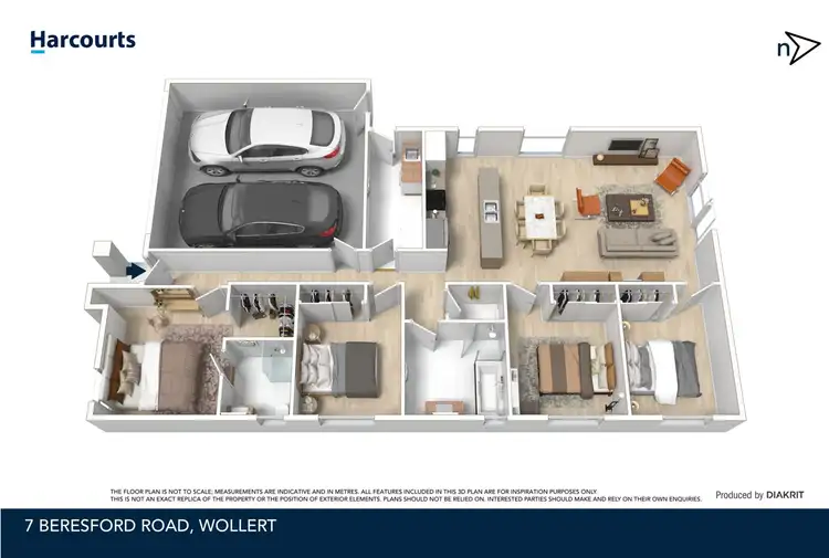 Floorplan of Homely house listing, 7 Beresford Road, Wollert VIC 3750