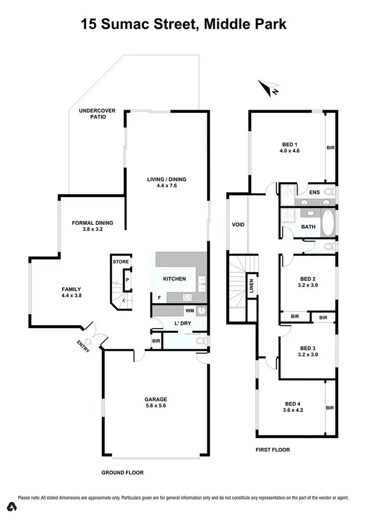 Floorplan of Homely house listing, 15 Sumac Street, Middle Park QLD 4074