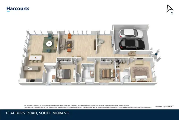 Floorplan of Homely house listing, 13 Auburn Road, South Morang VIC 3752