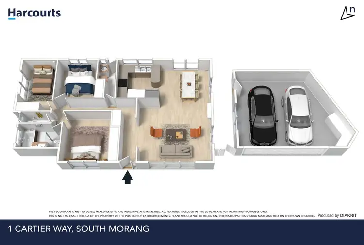 Floorplan of Homely house listing, 1 Cartier Way, South Morang VIC 3752