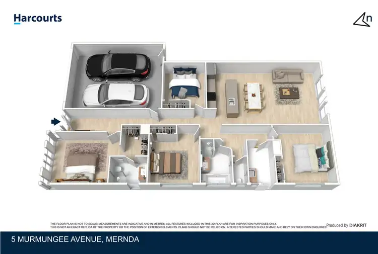 Floorplan of Homely house listing, 5 Murmungee Avenue, Mernda VIC 3754